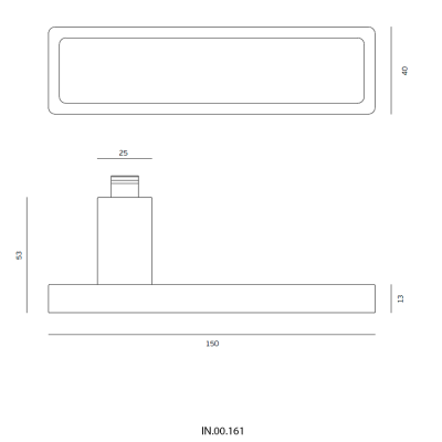 Ручка дверная IN.00.161