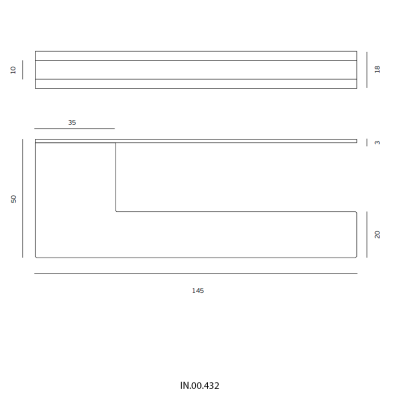 Ручка дверная IN.00.432