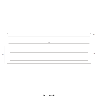 Полотенцедержатель IN.42.144.D