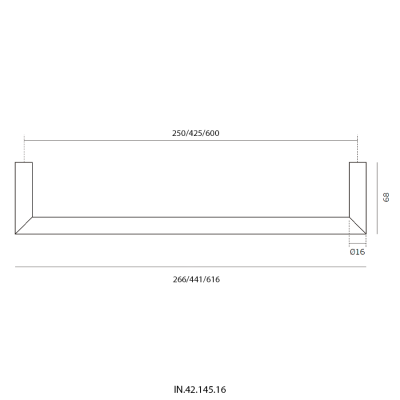 Полотенцедержатель IN.42.145