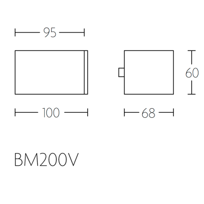 Ручка-кноб BM200V