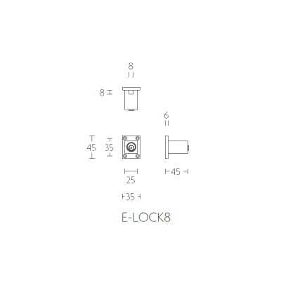 Замок E-LOCK8