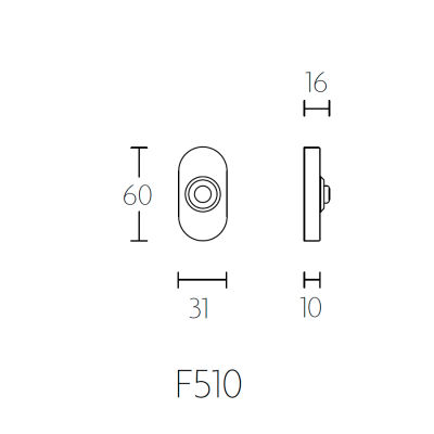 Звонок дверной F510