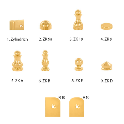 Петля карточная 54 FS