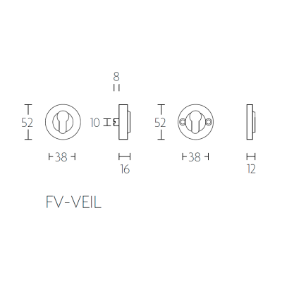 Розетка FV-VEIL