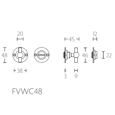 WC-комплект FVWC40