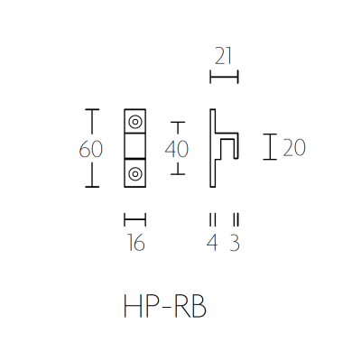 Скоба HP-RB