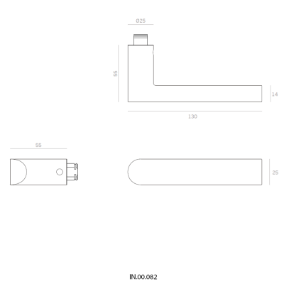 Ручка дверная IN.00.082
