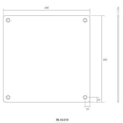 Пластина IN.16.010