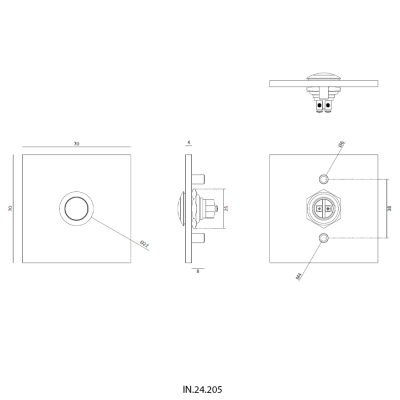 Звонок дверной IN.24.205