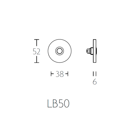 Звонок дверной LB50