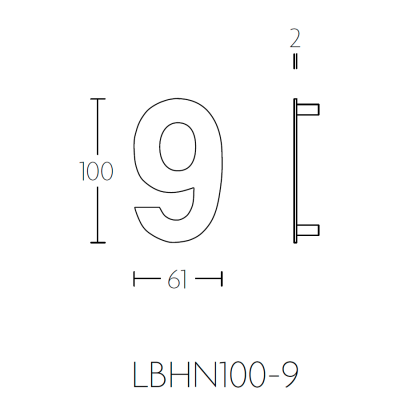 Цифра LBHN100