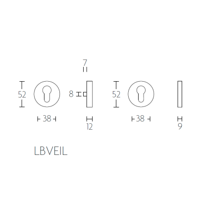 Розетка LBVEIL