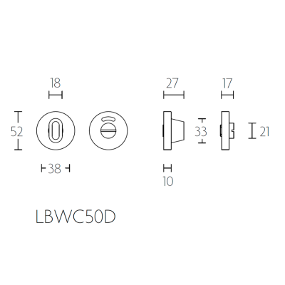 WC-комплект LBWC50D