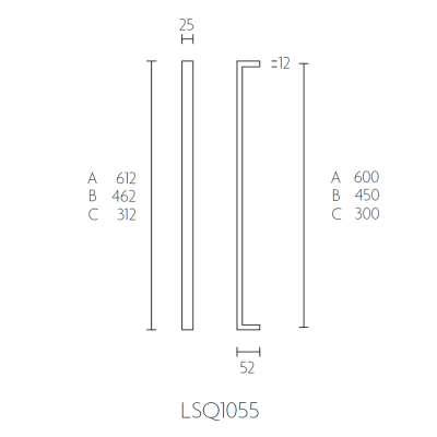 Ручка-скоба LSQ1055