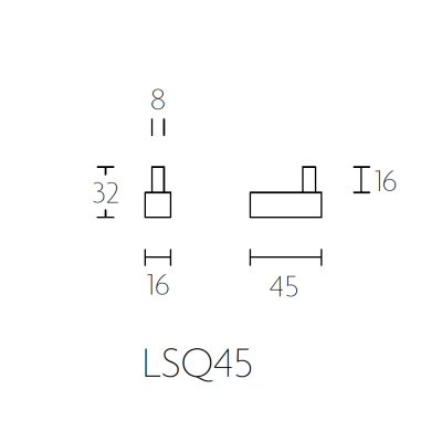 Крючок LSQ45