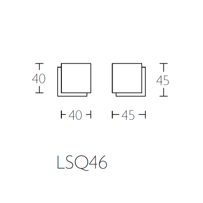 Ограничитель дверной LSQ46