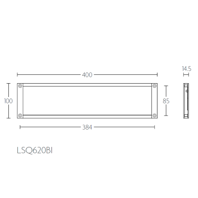 Крышка почтового ящика LSQ620BI