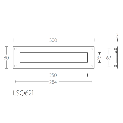 Крышка почтового ящика LSQ621