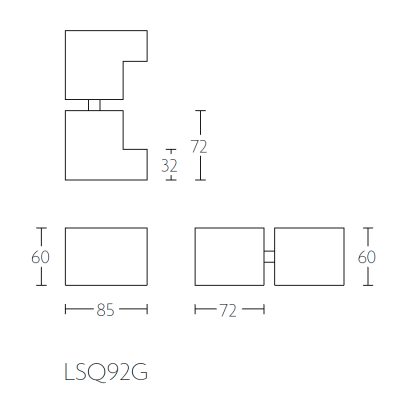 Ручка-кноб LSQ75G