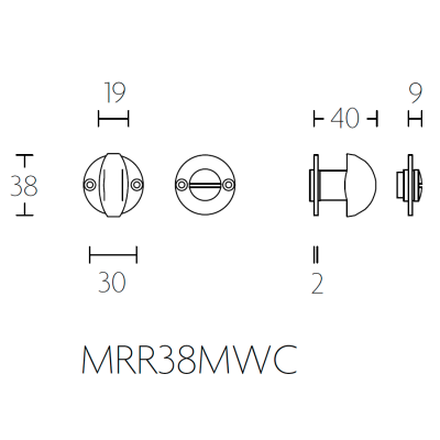 WC-комплект MRR38WC