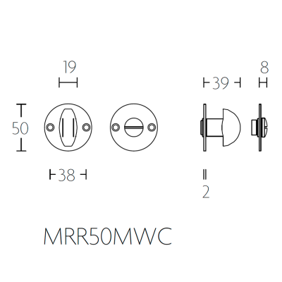 WC-комплект MRR50WC