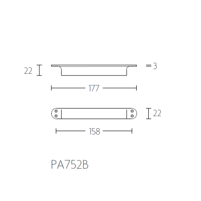 Ручка оконная PA752