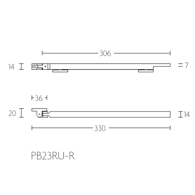 Фиксатор PB23-RU