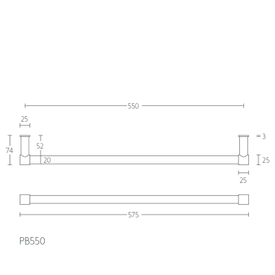 Полотенцедержатель PB550