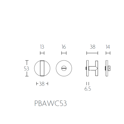 WC-комплект PBAWC53