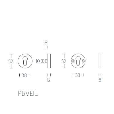 Розетка PBVEIL