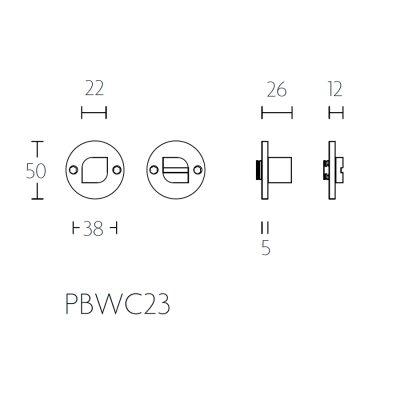 WC-комплект PBWC23