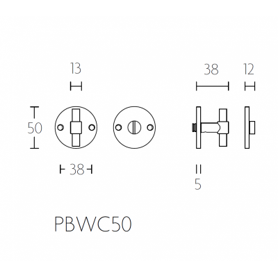 WC-комплект PBWC50