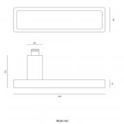 Ручка дверная IN.00.161