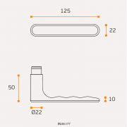 Ручка дверная IN.00.177