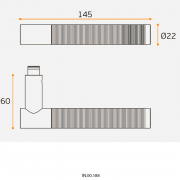 Ручка дверная IN.00.188