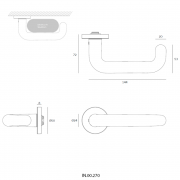 Ручка дверная IN.00.270