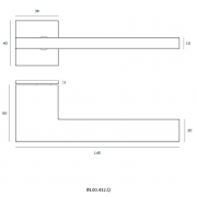 Ручка дверная IN.00.432.Q
