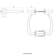 Ручка дверная 12.4181.02