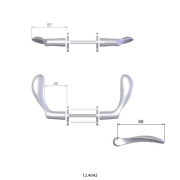 Ручка дверная 12.4042