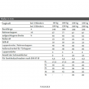 Петля карточная 7 FS