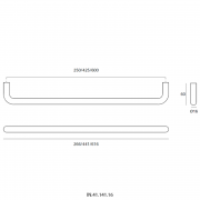Полотенцедержатель IN.41.141