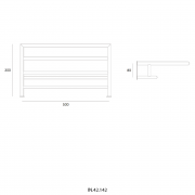 Полотенцедержатель IN.42.142