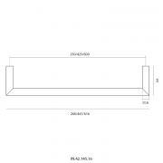 Полотенцедержатель IN.42.145