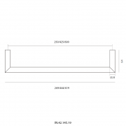 Полотенцедержатель IN.42.145