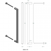 Ручка-скоба DR501
