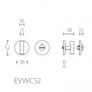 WC-комплект EVWC52