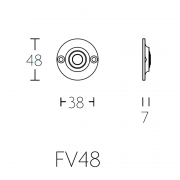 Звонок дверной FV48