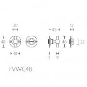 WC-комплект FVWC40