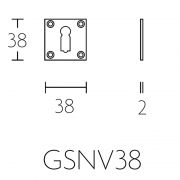 Розетка GSNV38